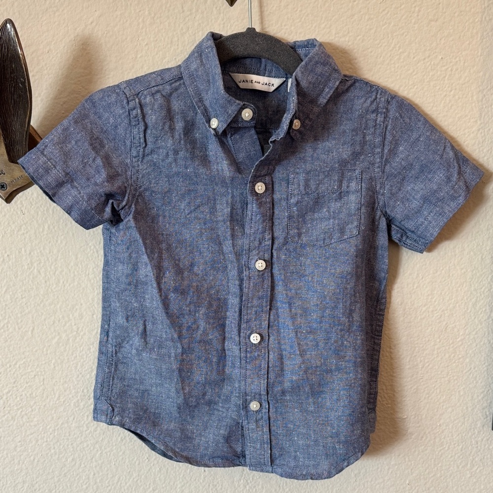 Janie and Jack Kids Button-Up Shirt